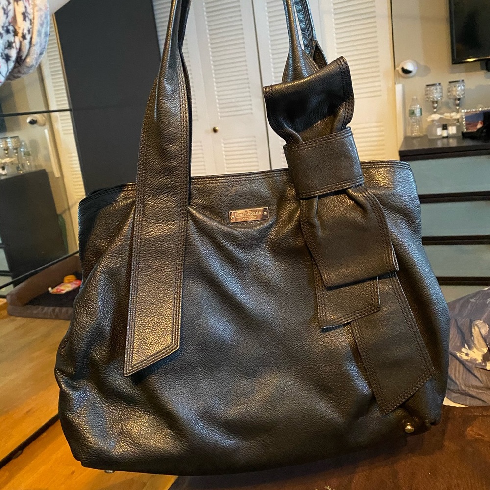 Kate Spade Black Bow Tote